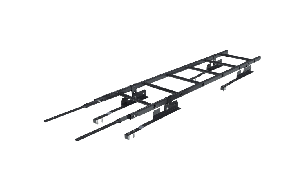 лестница кровельная roofsystems prestige 400 натур для натуральной черепицы, ral 9005 черный (1,8 м)