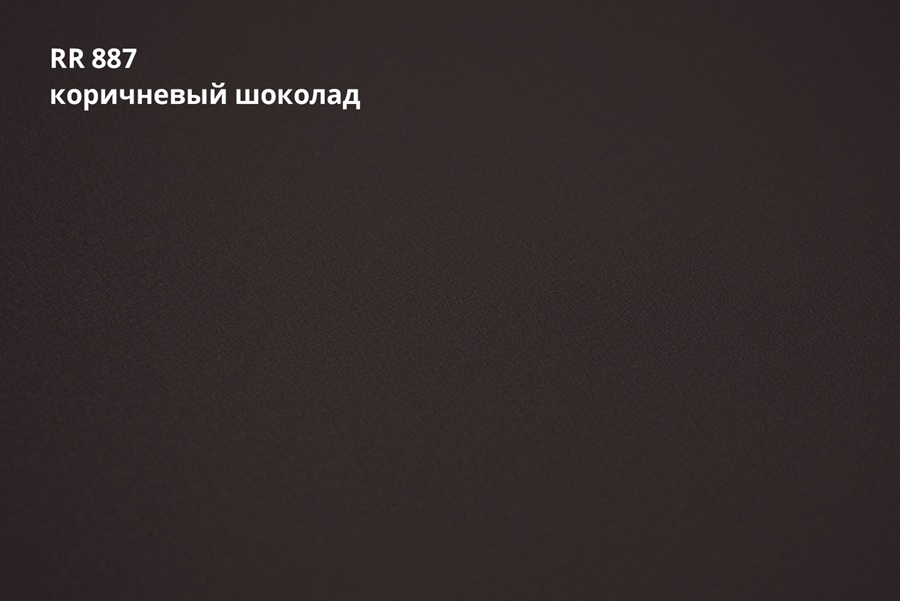 фальц двойной стоячий greencoat pural matt 0,5 мм полиуретан матовый (рu), rr 887 коричневый
