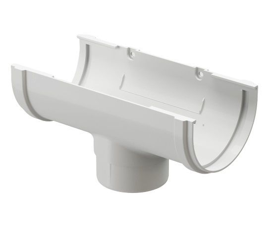 воронка желоба docke standart d120 мм, белый