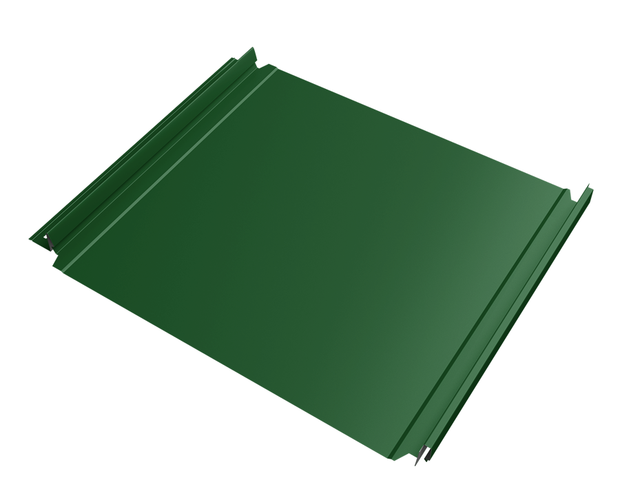 кликфальц double pro 0,45 мм полиэстер (ре), ral 6002 зеленая листва