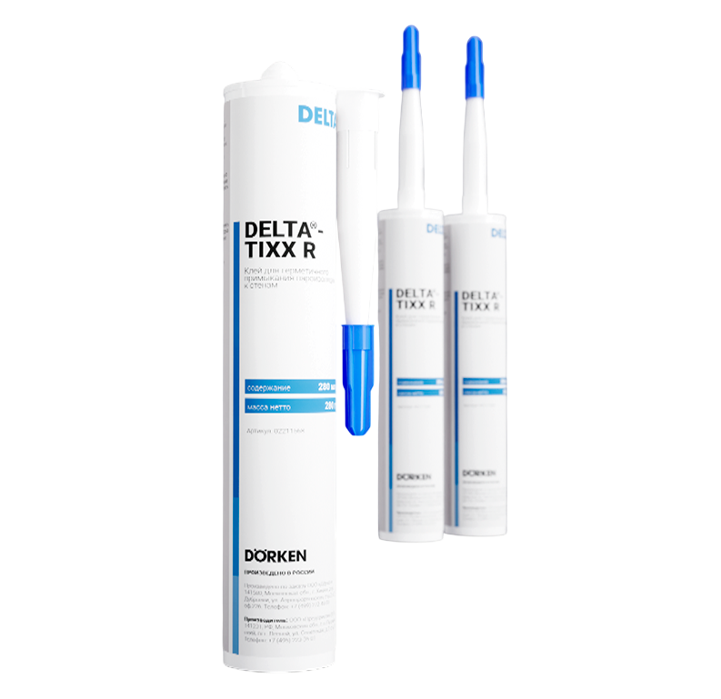 клей delta tixx r (для пароизоляционных плёнок), 280 мл