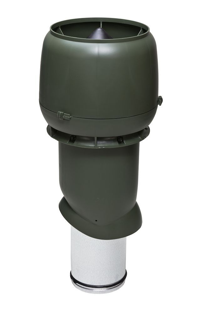 вентиляционный выход vilpe 160p/из/500 мм, rr 11 зеленый