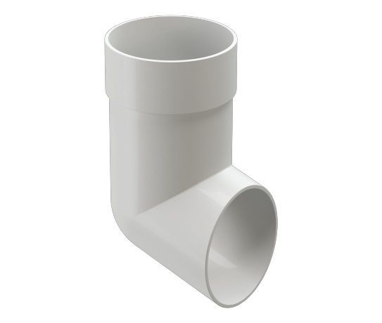 колено сливное docke premium d85 мм, пломбир