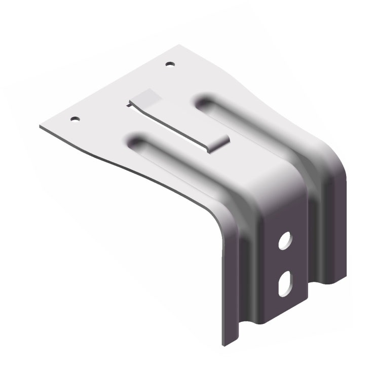 крепление стеновое усиленное ar п230х90х105пр оц он (2 мм)