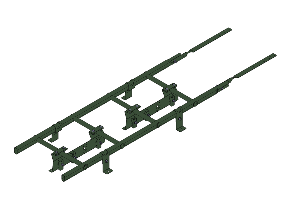 лестница кровельная roofsystems prestige 400 master фальц для фальцевой кровли, ral 6020 зеленый хром (1,8 м)