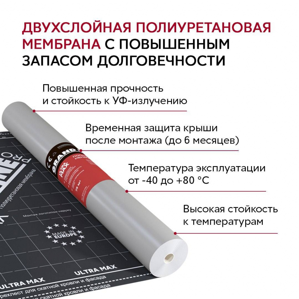 Новинка - Мембрана Grand Line Pro Ultra Max! Новинка - Мембрана Grand Line Pro Ultra Max!