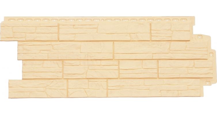 панель фасадная grand line classic сланец, бежевый