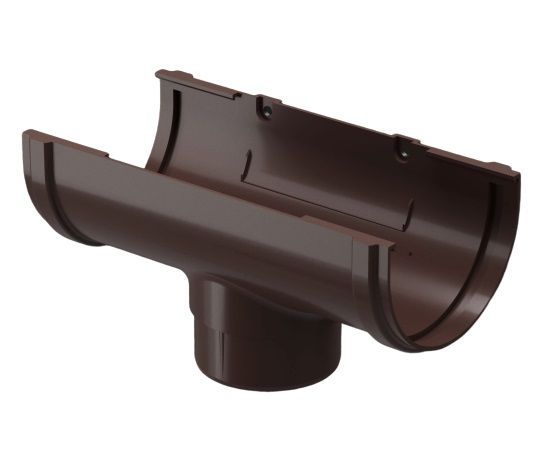 воронка желоба docke premium d120 мм, шоколад