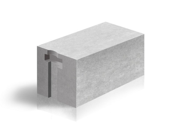 газобетон лср сгз d400, 250x250x625 мм