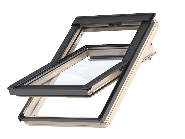 мансардное окно velux gzl 1051 (ручка сверху), 114х140 см