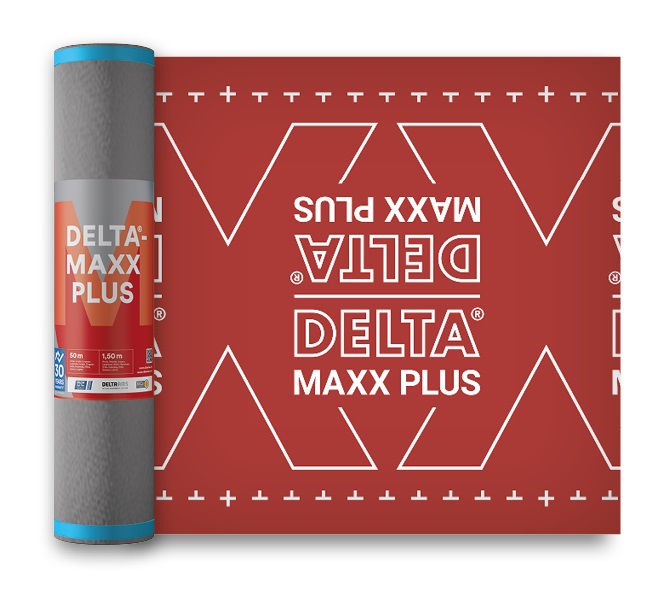 мембрана диффузионная delta maxx plus 190 гр/м2 с клеевой полосой (75 м2)