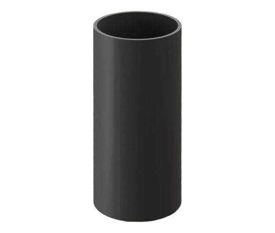 труба водосточная docke lux d100 мм, графит (1 м)