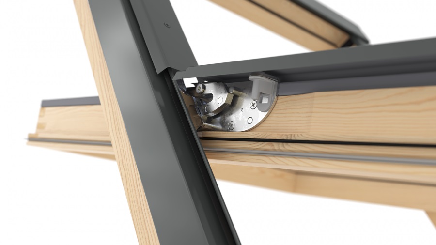 мансардное окно rooflite+ aay b900, f6a 66х118 см