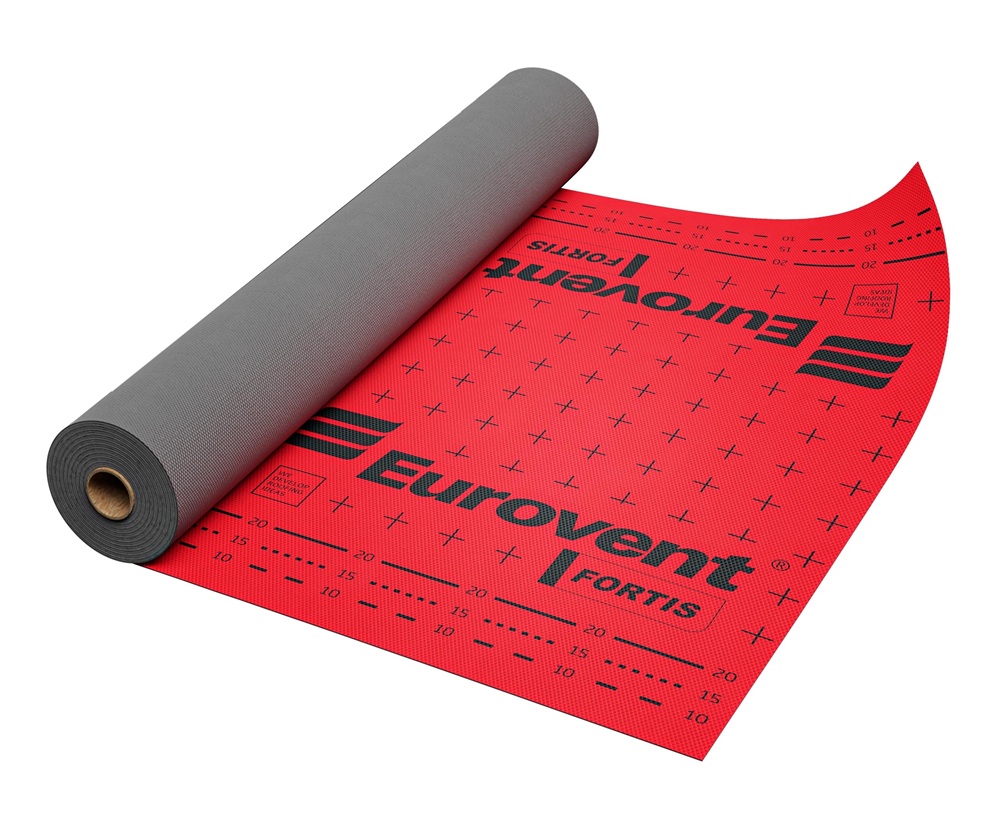 мембрана диффузионная eurovent fortis 190 гр/м2 (75 м2)