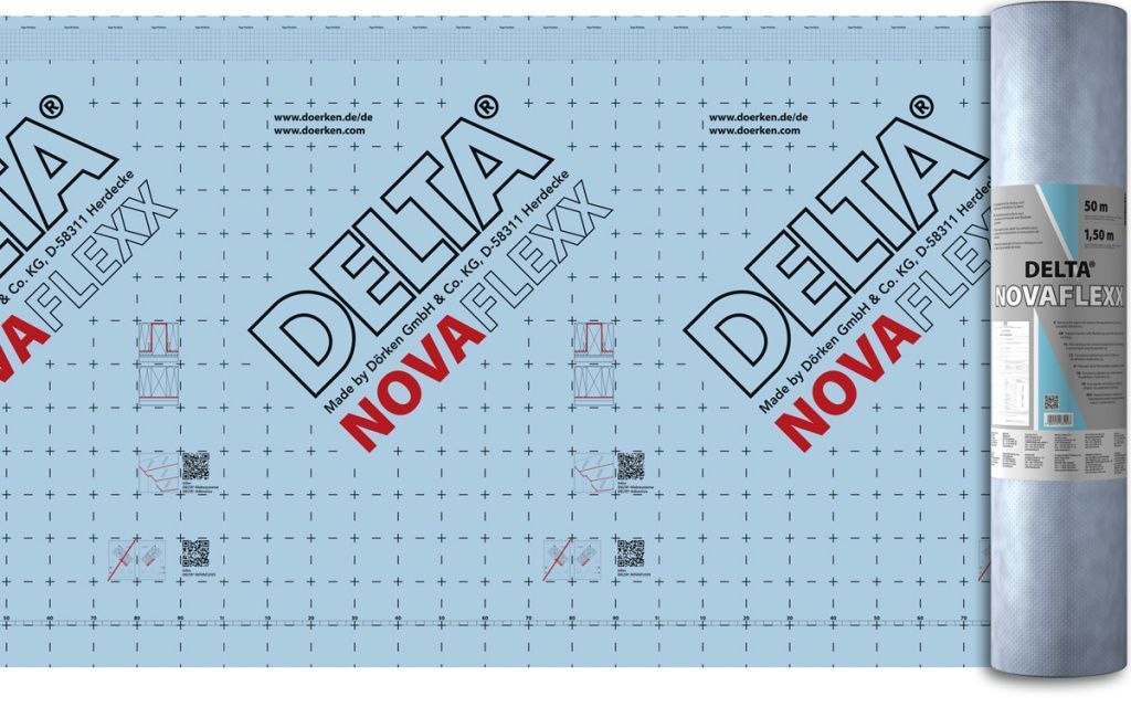 Пароизоляционная пленка delta novaflexx (75 м2)