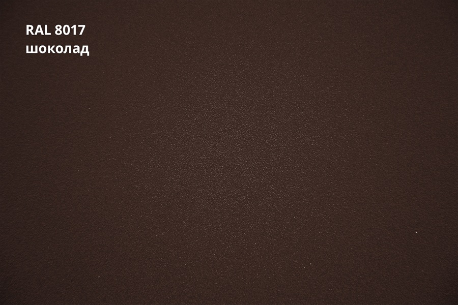 фальц двойной стоячий purpro matt 0,5 мм полиуретан матовый (рu), ral 8017 коричневый