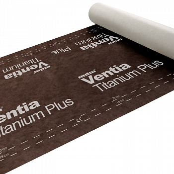 Мембрана диффузионная mdm ventia titanium plus 190 гр/м2 (75 м2)