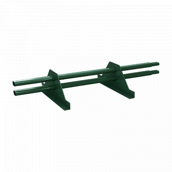 снегозадержатель трубчатый металл профиль, ral 6005 зеленый мох (1 м)