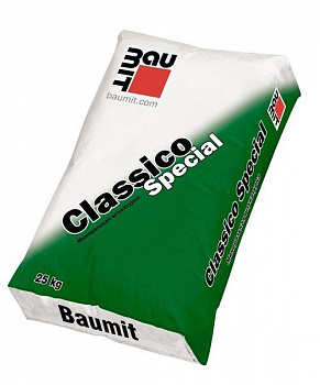 минеральная декоративная штукатурка baumit classico special k 3,0 мм "шуба" белая, 25 кг
