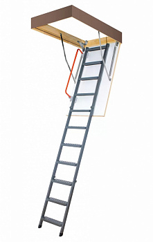чердачная лестница fakro lmk, высота 305 см, размер проема 60x140