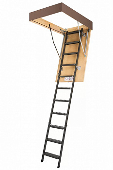 чердачная лестница fakro lms, высота 280 см, размер проема 70x120