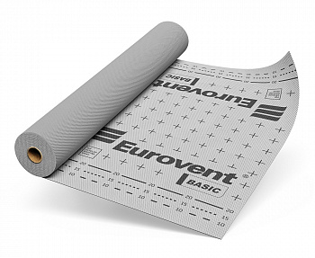 мембрана диффузионная eurovent basic 100 гр/м2 (75 м2)