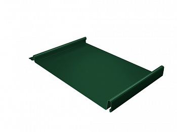 кликфальц satin matt 0,5 мм полиэстер матовый текстурированный (ре), ral 6005 зеленый мох