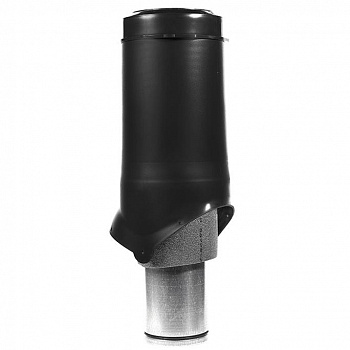 выход вентиляции krovent pipe-vt is 125/500 изолированный черный