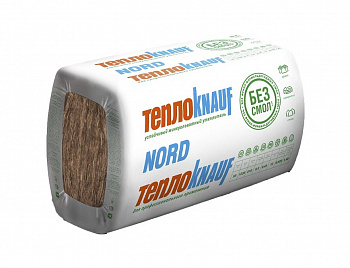 утеплитель knauf nord ts033, 1250х600х100 мм (4,5 кв.м. уп.)
