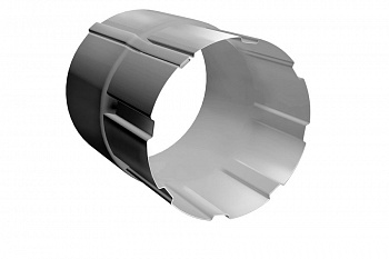 соединитель трубы grand line pu d100 мм, ral 9003 белый