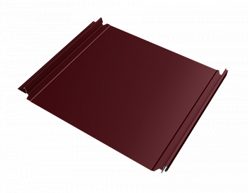 кликфальц double pro satin matt 0,5 мм полиэстер матовый текстурированный (ре), ral 3005 красное вино