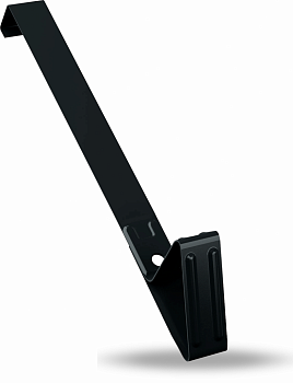 снегостопор eurovent snowstop db для натуральной черепицы, ral 9005 черный